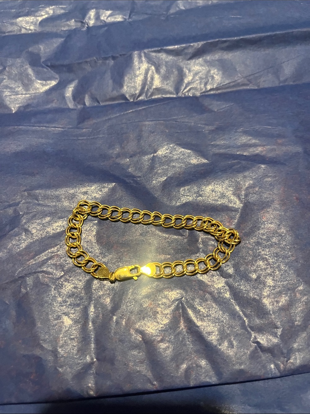 14/20 Gold-Filled Double Link Bracelet